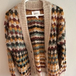 ba&sh Multicolored Walt Cardigan